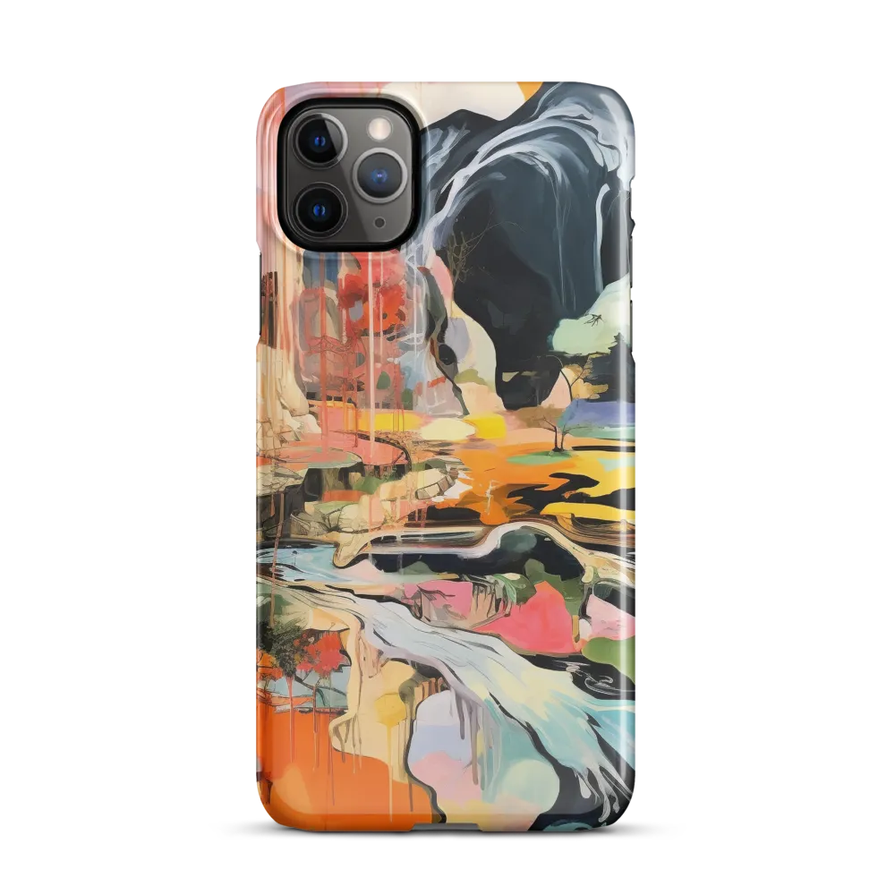 Ethereal Landscapes: A Symphony of Color | Phone Case |  11 Pro Max | Snap Case | Glossy