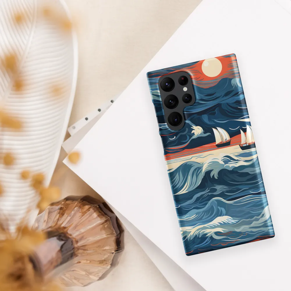 Ocean Whispers: A Voyage at Dusk