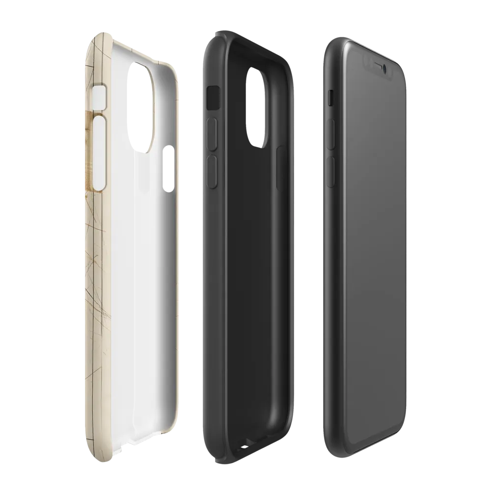 Elegance in Lines | Phone Case |  11 | Tough Case | Matte
