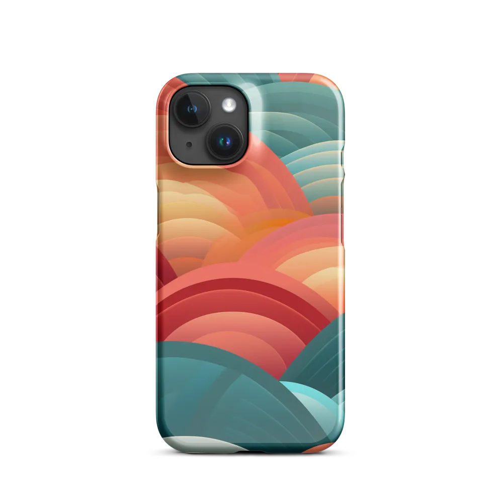 Rhythms of the Waves | Phone Case |  15 | Snap Case | Glossy
