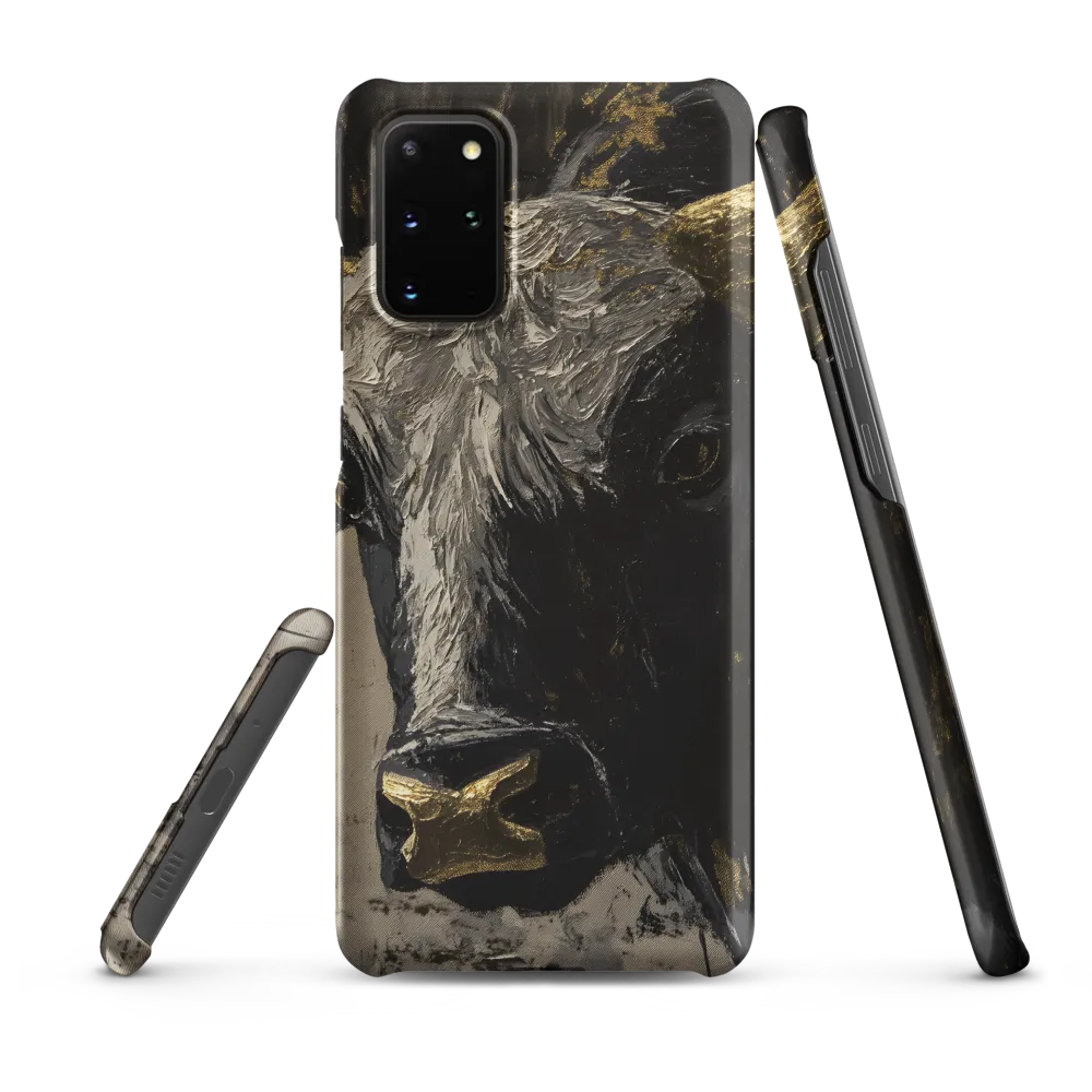Majestic Bull: The Power in Black and Gold