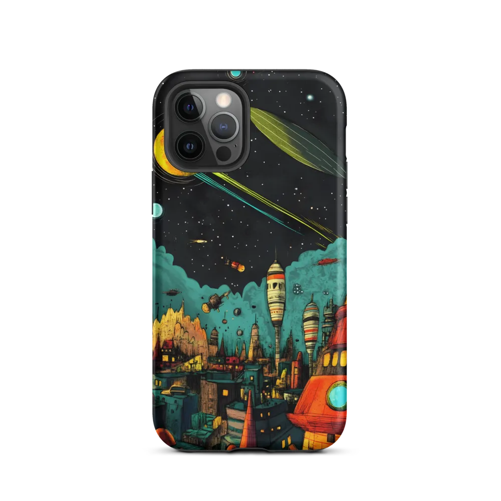 Galactic Cityscape: A Journey Through Imagination