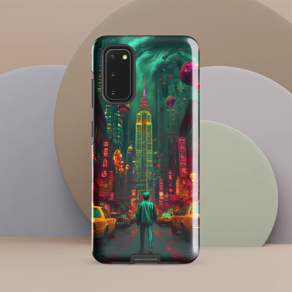 Neon Dreams: A Surreal Urban Journey