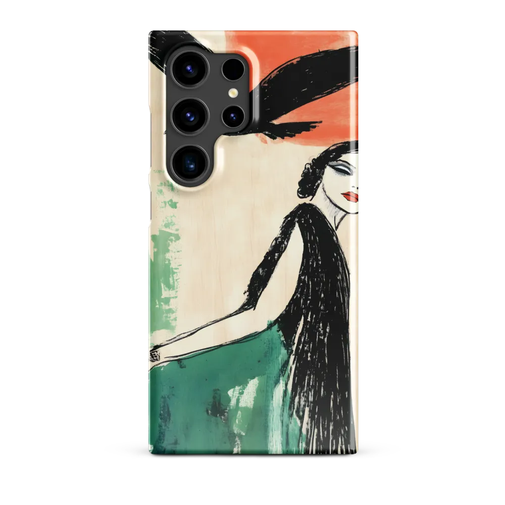 Elegance in Flight | Phone Case |  S24 Ultra | Snap Case | Glossy