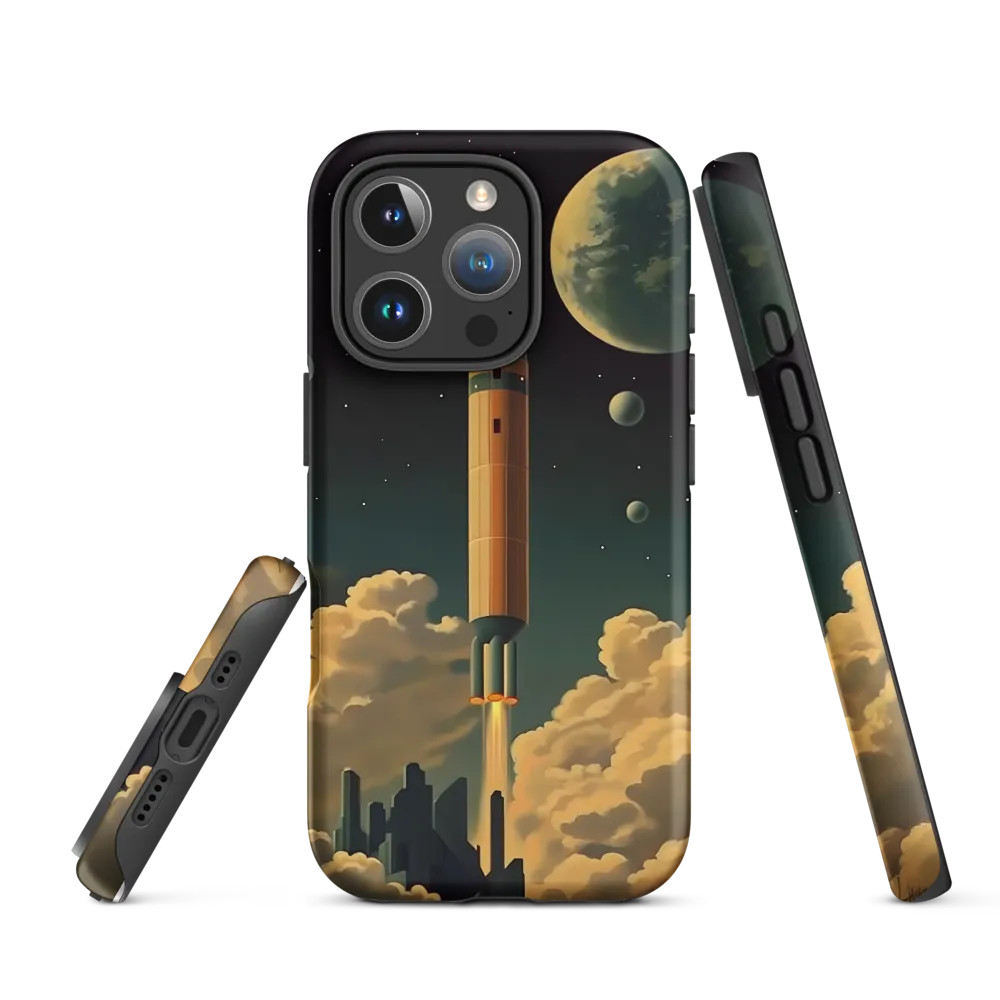 Journey Through the Cosmic Frontier | Phone Case |  16 Pro | Tough Case | Matte