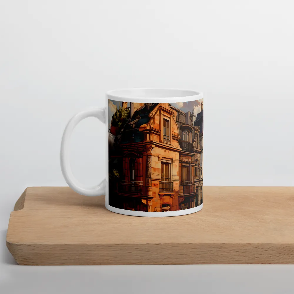 Whispers of a Timeless City | Mug with White inside | 11 oz