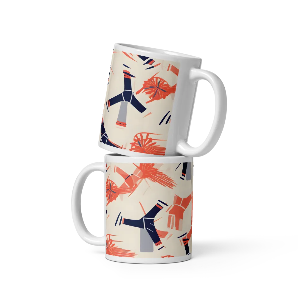 Whimsical Patterns of Nature and Femininity | Mugs | Multiple Sizes & Colors