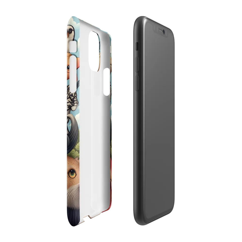 Harmonious Echoes of Wildlife | Phone Case |  11 | Snap Case | Matte