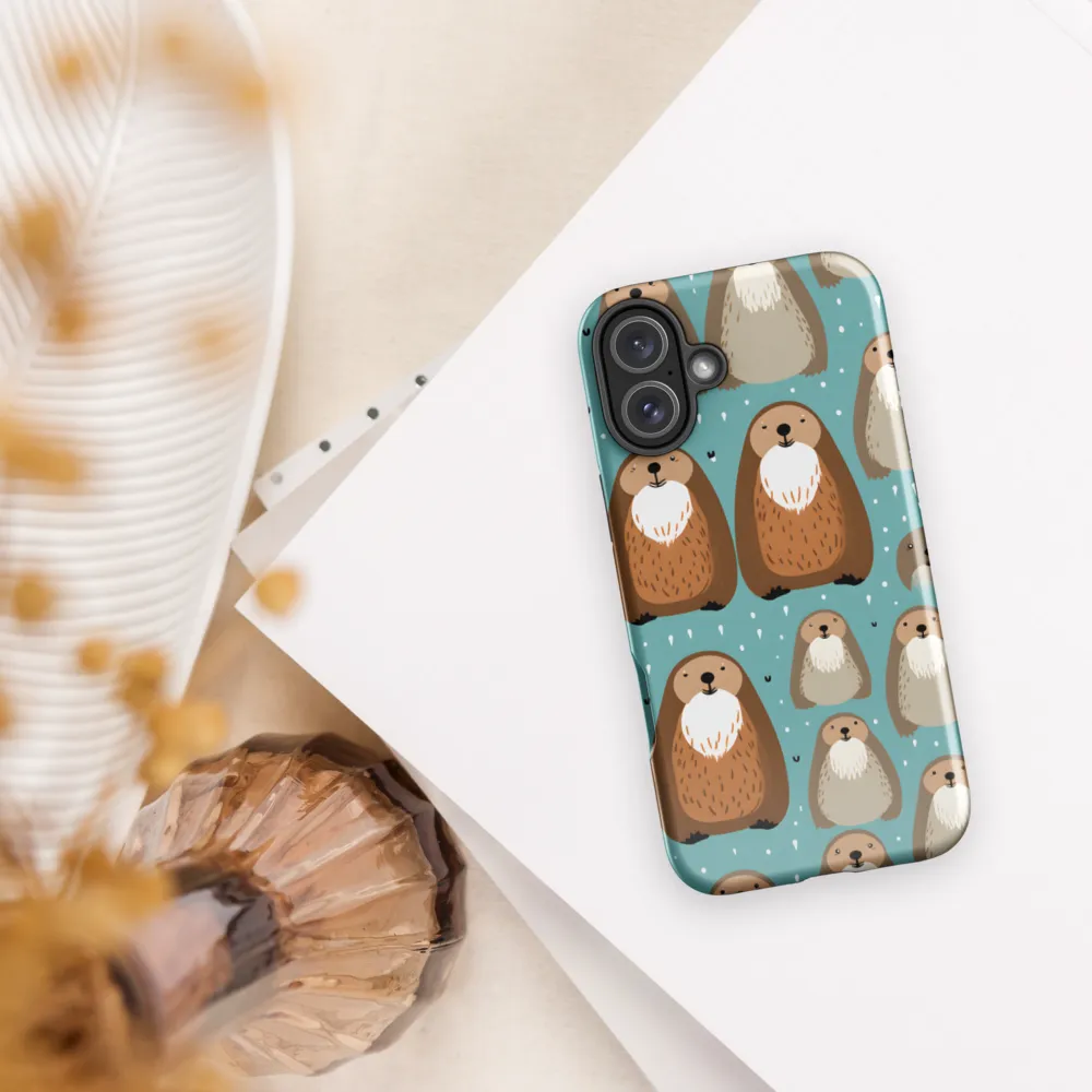 Whimsical Otter Pattern