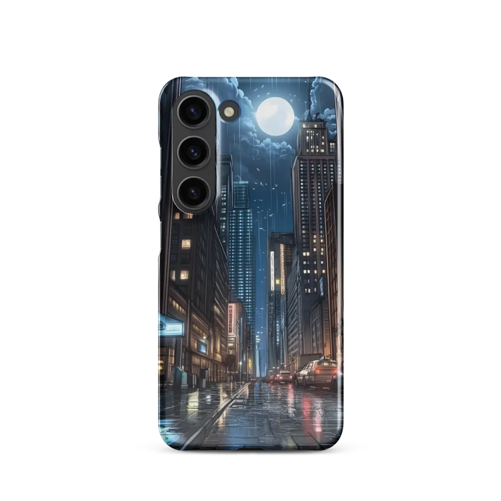 Moonlit Urban Serenity