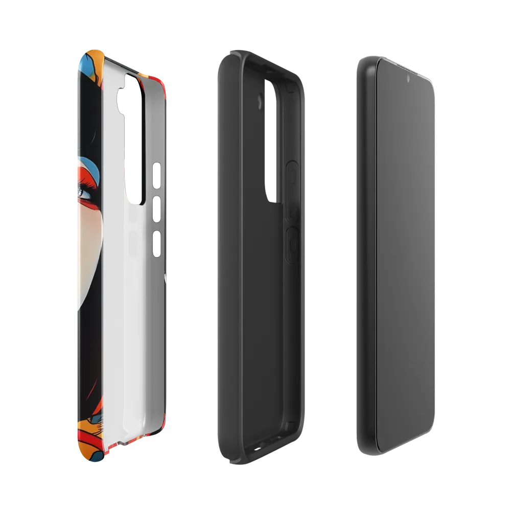 Vibrant Elegance | Phone Case |  S22 | Tough Case | Glossy