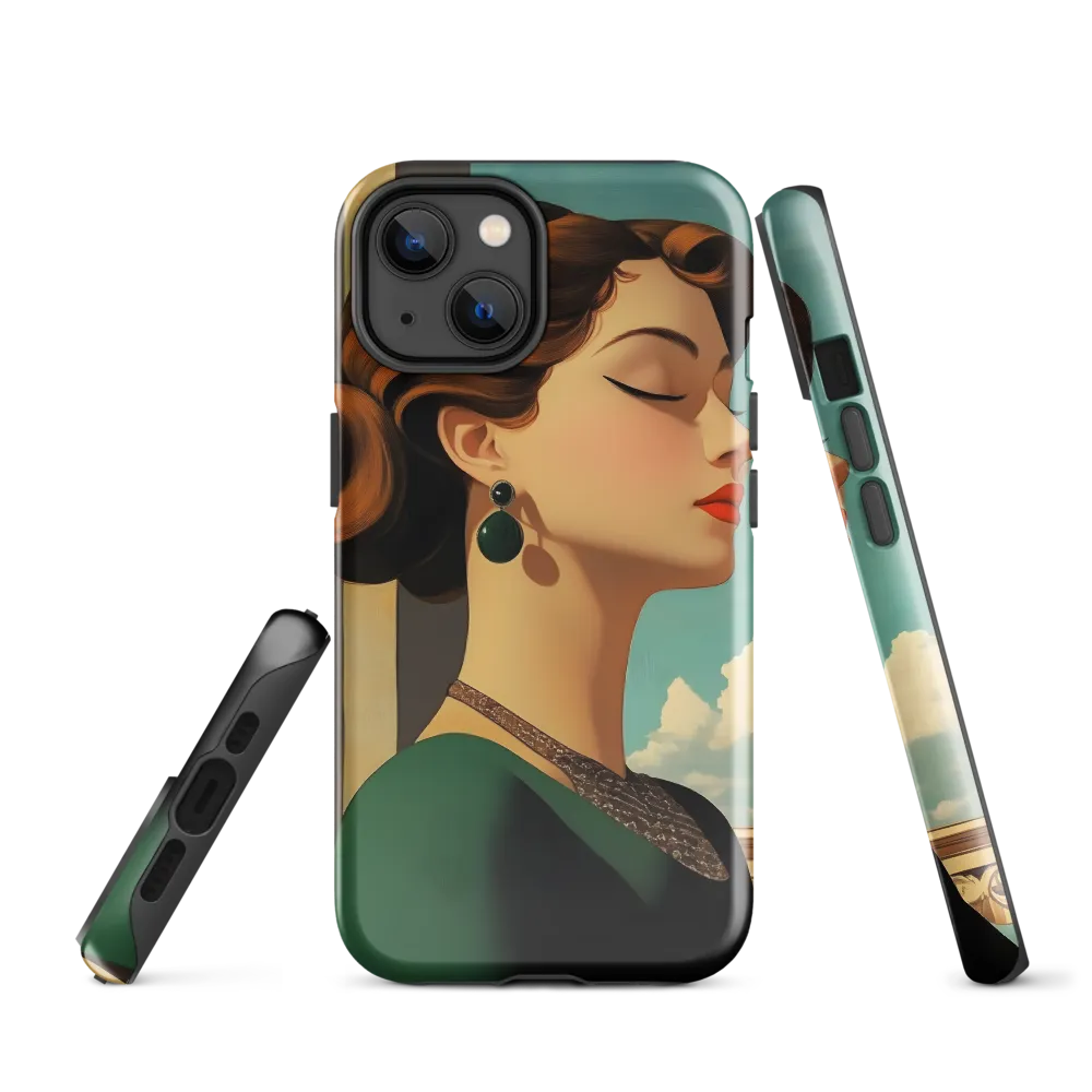 Elegance in Art Deco: A Portrait of Grace