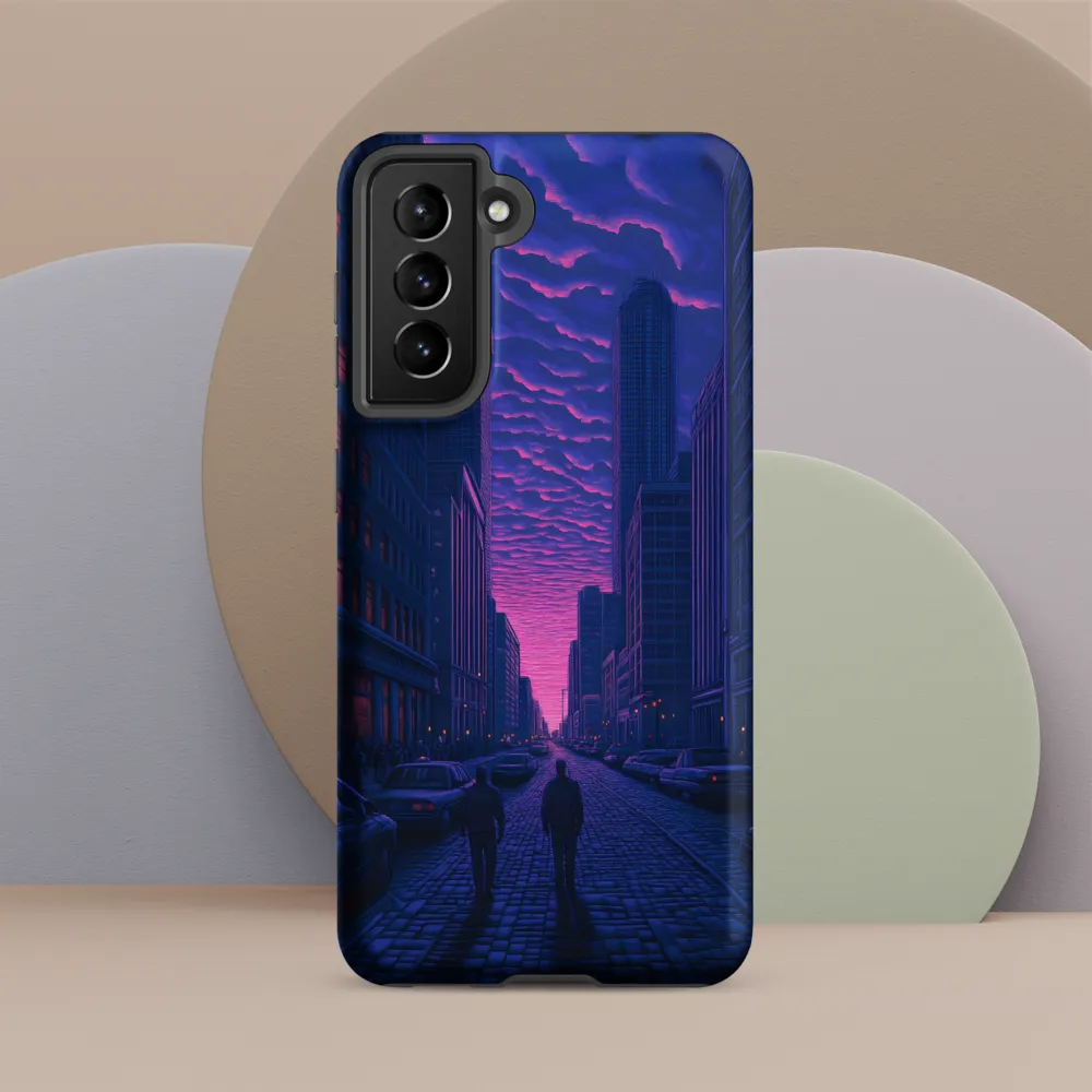 Urban Serenity at Dusk