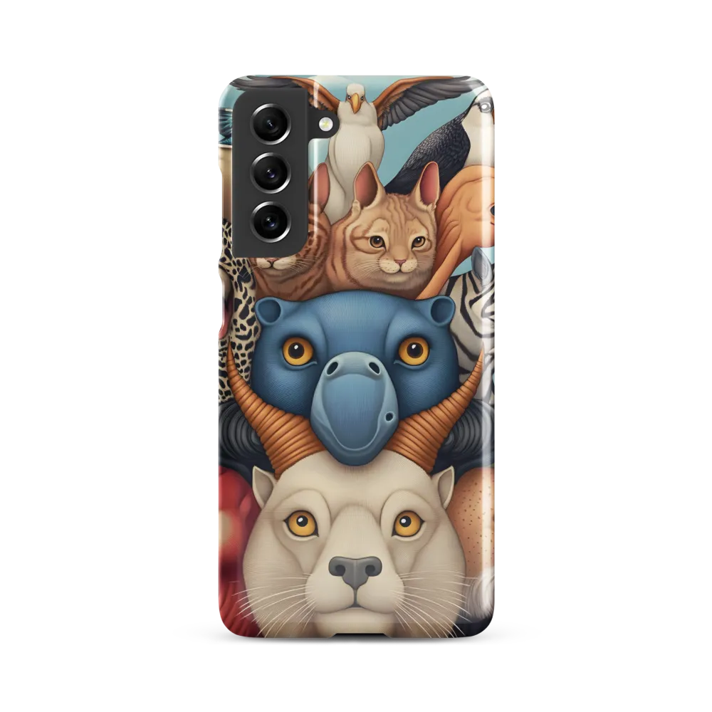 Harmonious Echoes of Wildlife | Phone Case |  S21 FE | Snap Case | Glossy