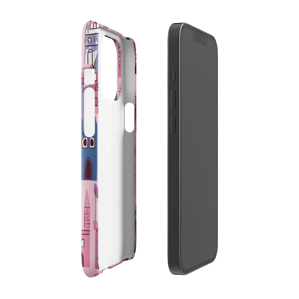 Whimsical Castles: A Playful Tapestry | Phone Case |  13 Pro | Snap Case | Glossy