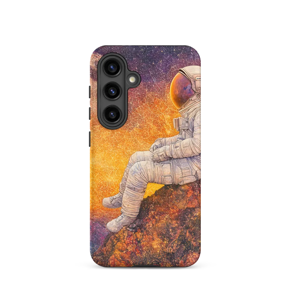 Cosmic Contemplation | Phone Case |  S24 | Tough Case | Matte