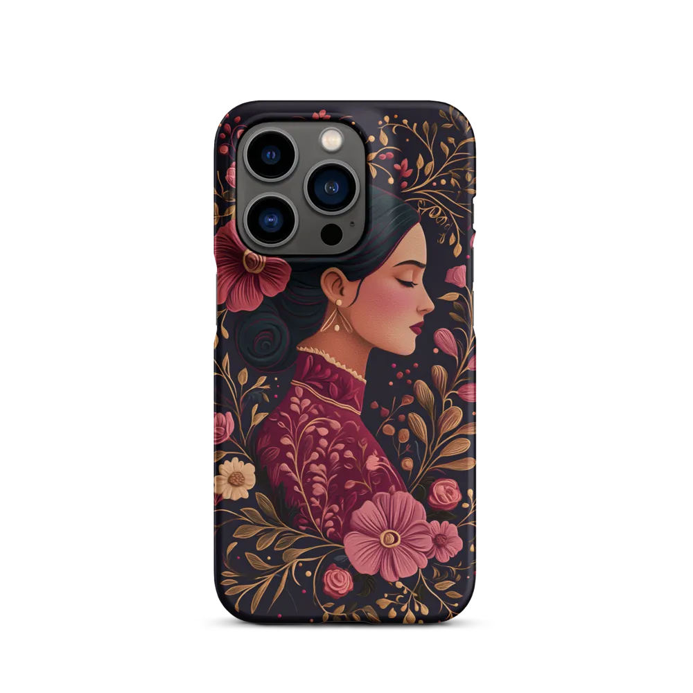 Portrait of Serenity | Phone Case |  14 Pro | Snap Case | Matte