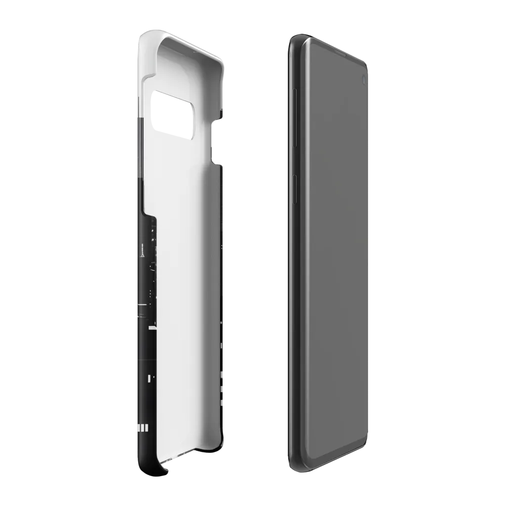 Urban Essence in Monochrome | Phone Case |  S10 Plus | Snap Case | Glossy