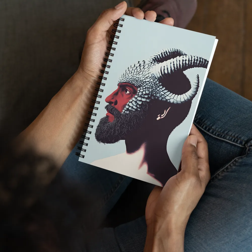 Elysium of the Horned One | Spiral Notebook