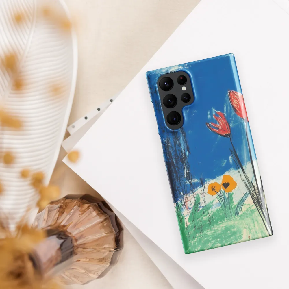 Joyful Blossoms in Blue
