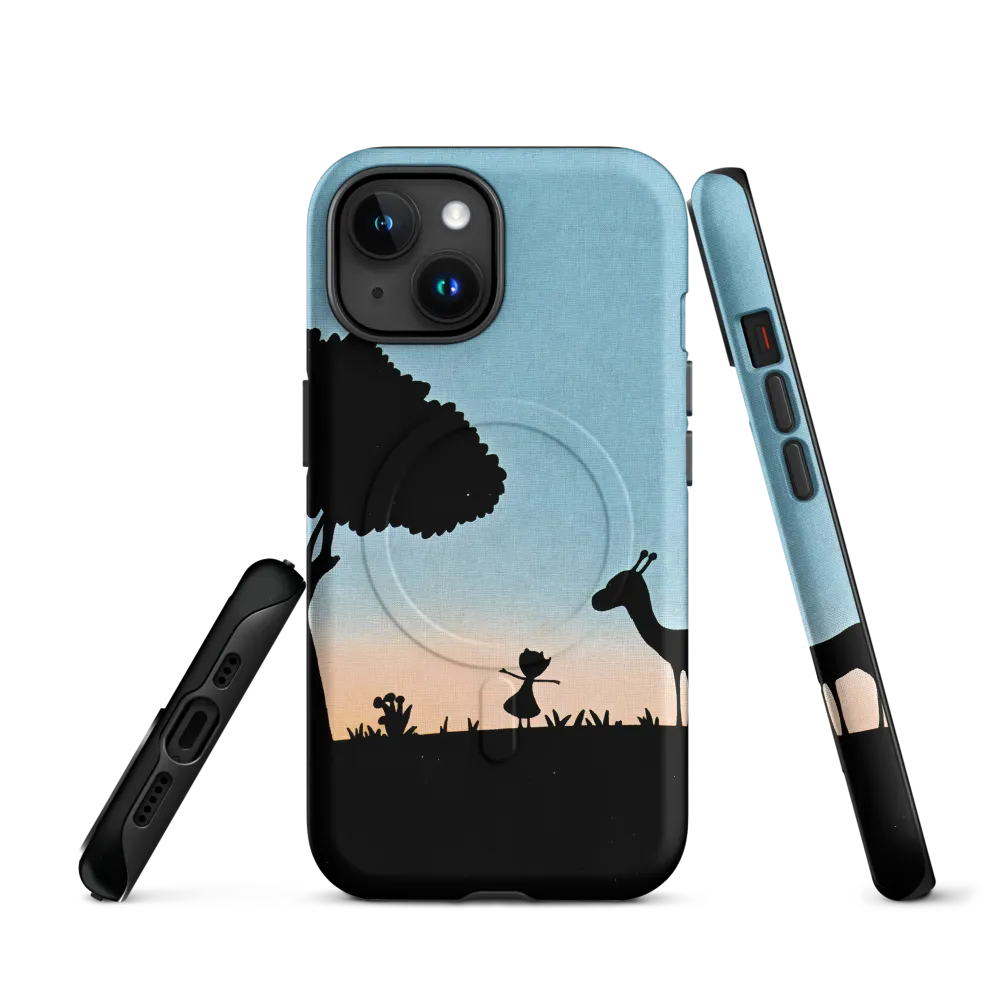 Curiosity in the Silhouette | Phone Case |  15 | MagSafe® Tough Case | Matte