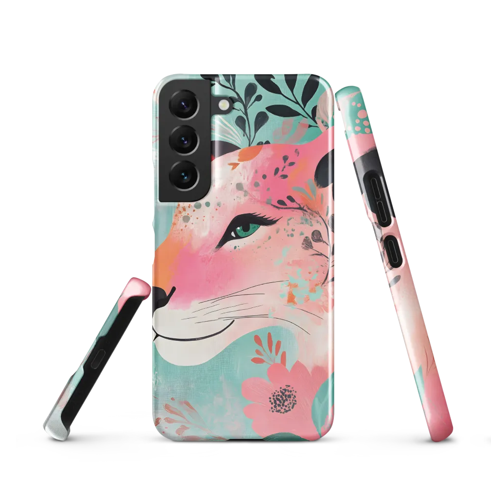 Whimsical Majesty: A Floral Lion