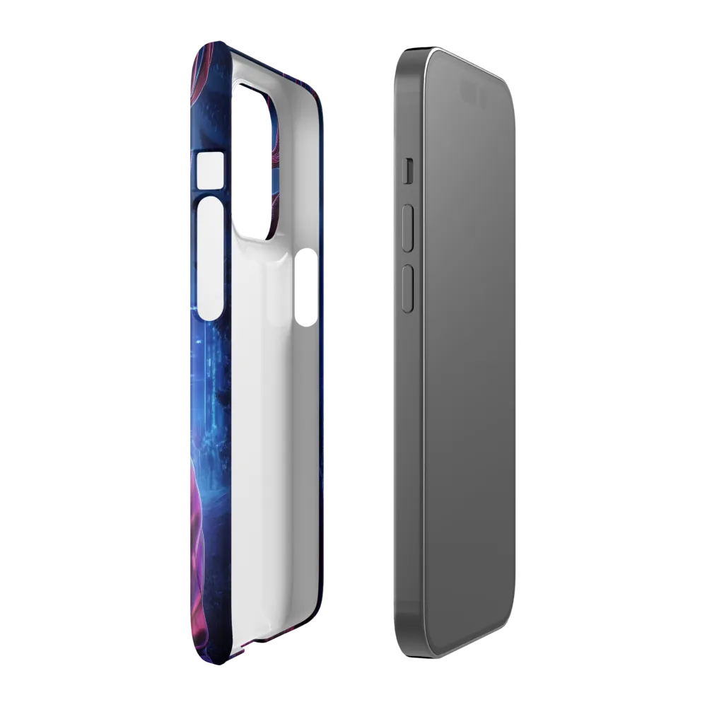 Urban Serenade: The Cool Deer | Phone Case |  14 Pro | Snap Case | Glossy