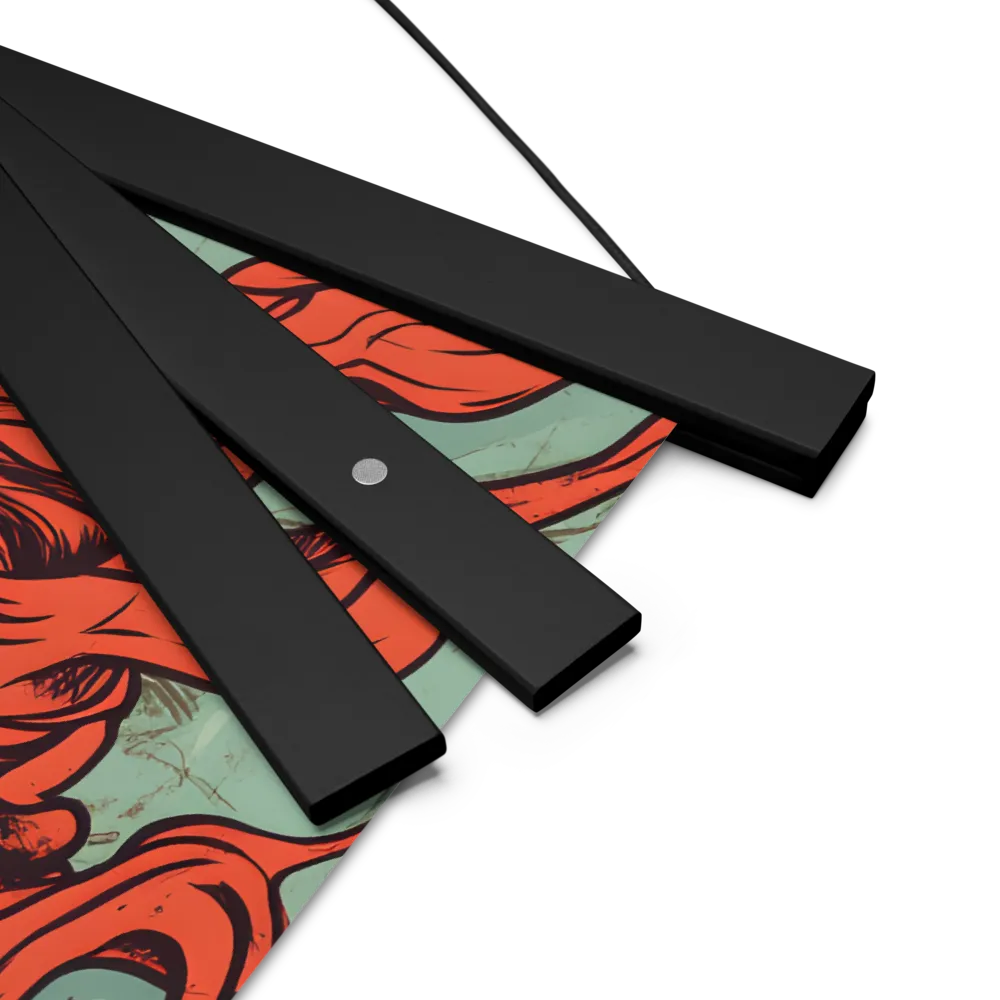 Fury Unleashed | Poster With Black Wood Hanger | 14″×14″