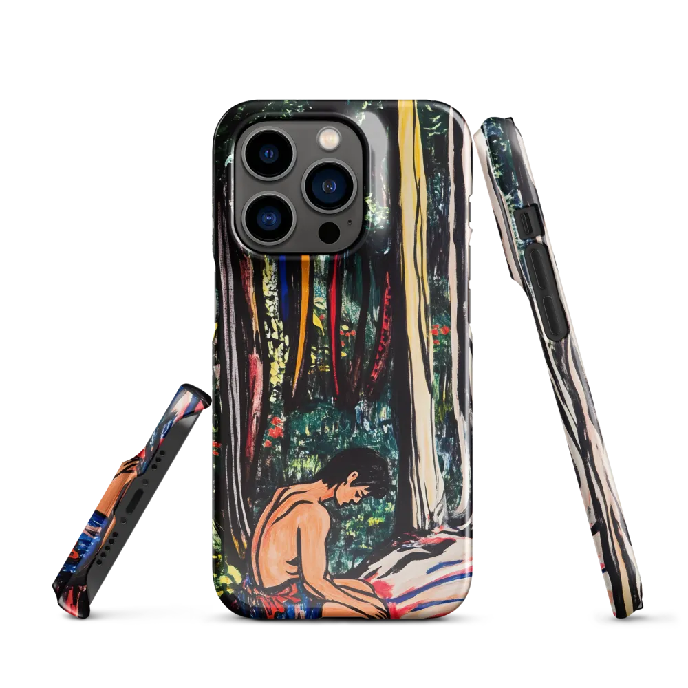 Contemplation in Nature | Phone Case |  14 Pro | Snap Case | Glossy
