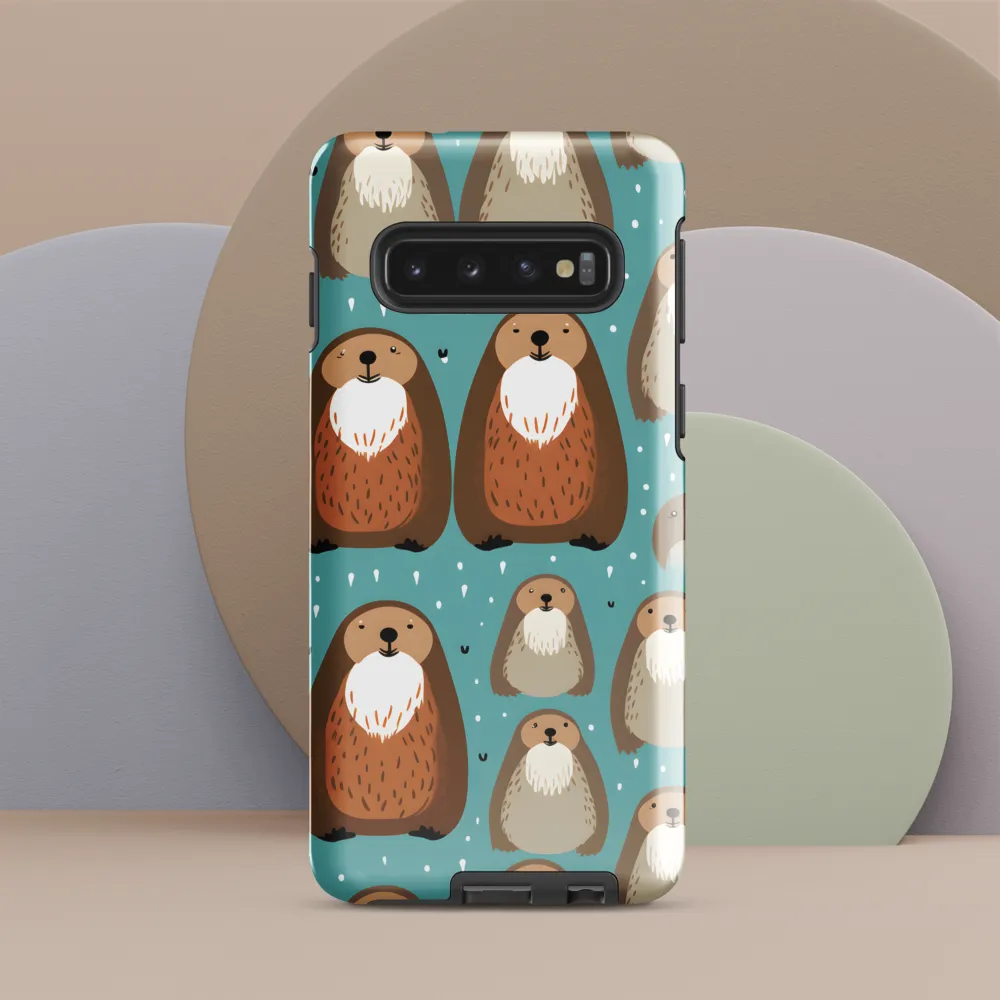 Whimsical Otter Pattern