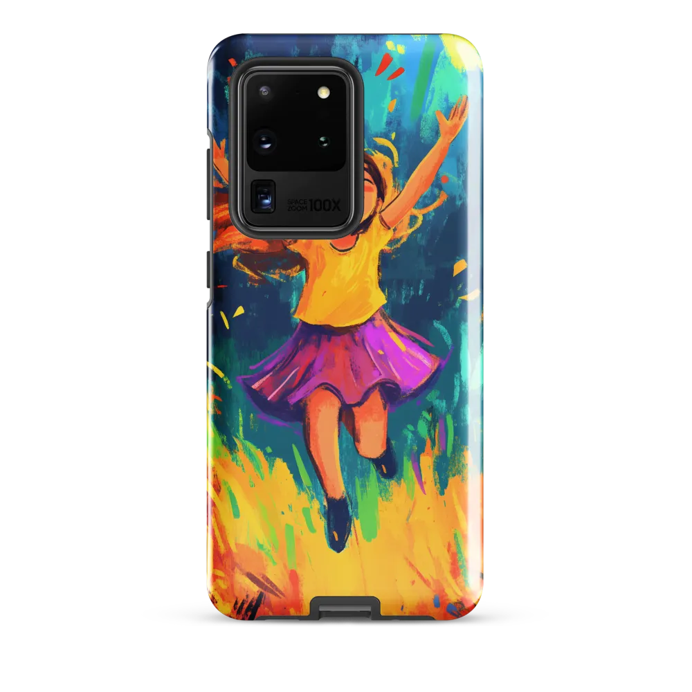 Joyful Escape into Nature | Phone Case |  S20 Ultra | Tough Case | Glossy