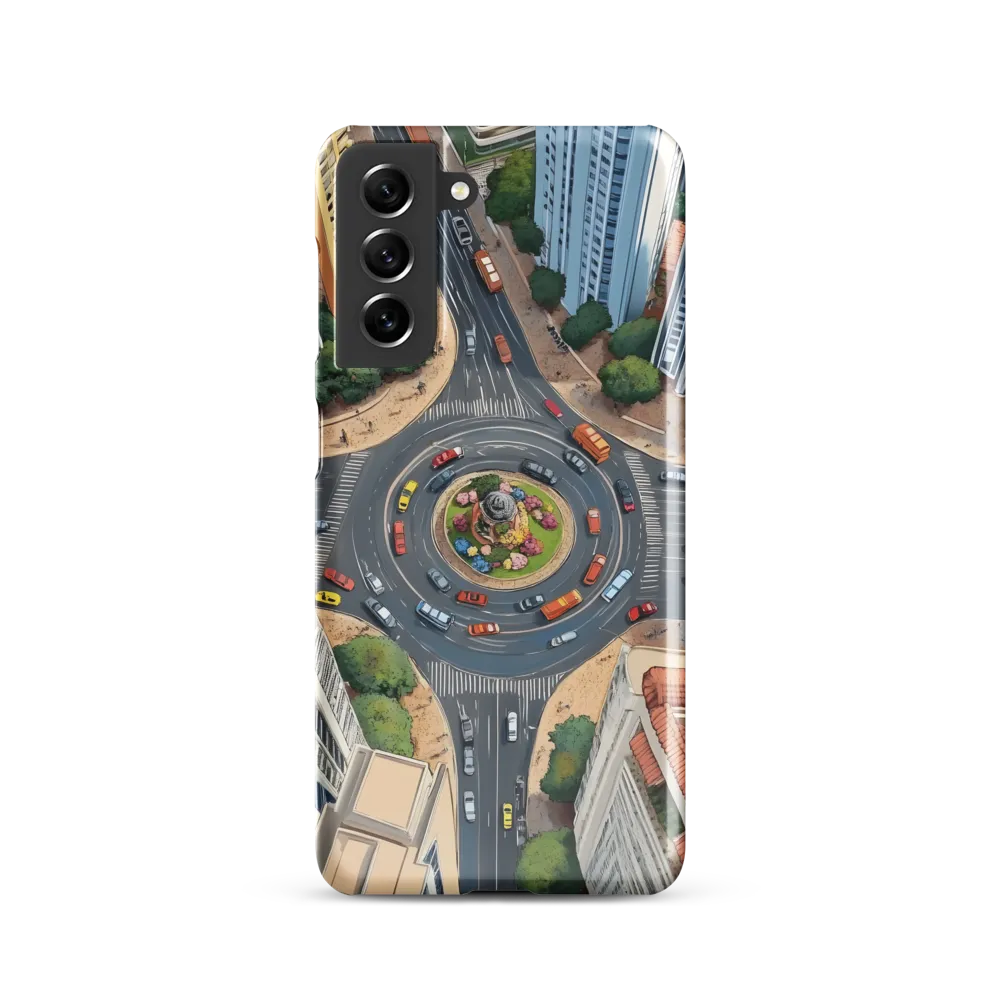 Urban Symphony: Aerial Vision of City Life