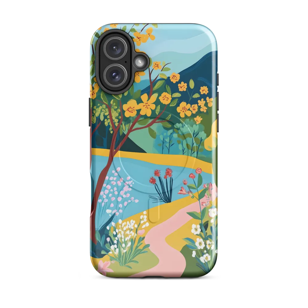 Blossoms by the Tranquil Waters