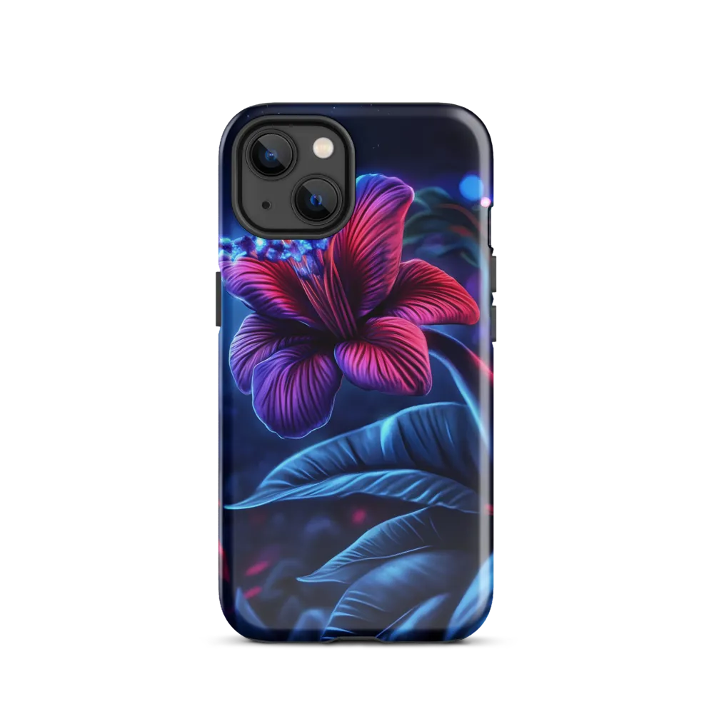 Illuminated Serenity: The Surreal Blossom