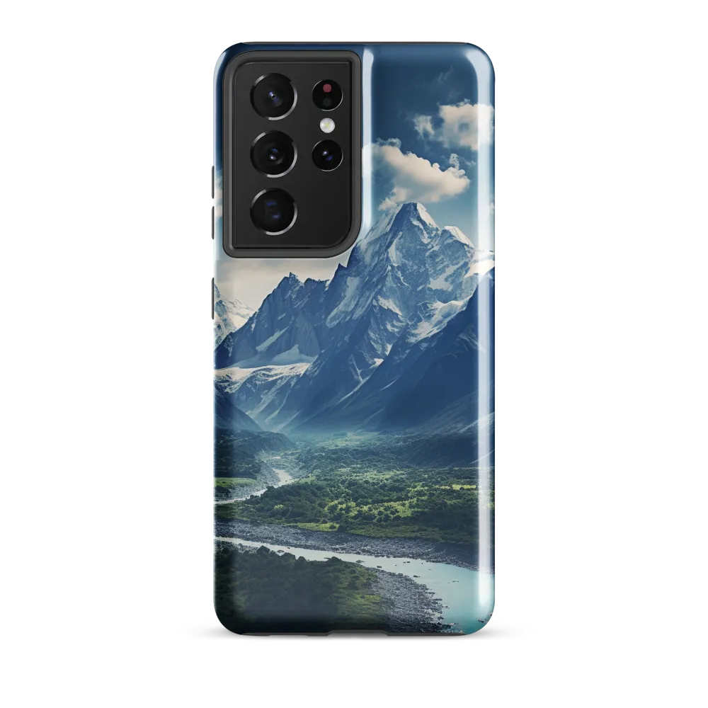 Majestic Serenity: A Landscape of Mountains and Rivers