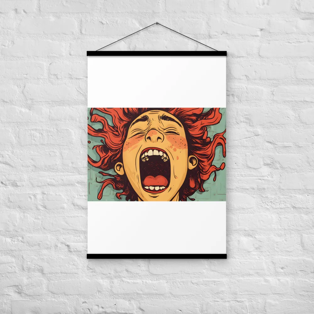 Fury Unleashed | Poster With Black Wood Hanger | 24″×36″