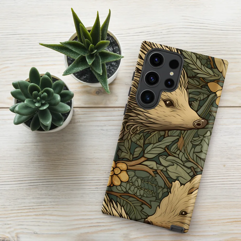 Whimsical Hedgehog Garden