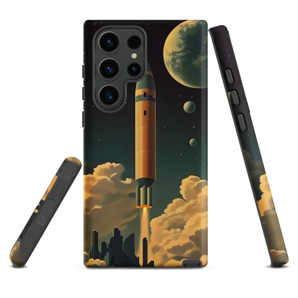 Journey Through the Cosmic Frontier | Phone Case |  S23 Ultra | Tough Case | Matte