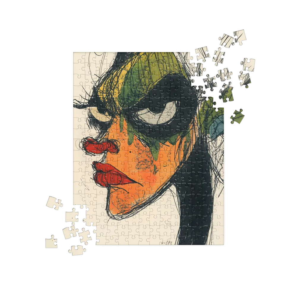 Defiant Visage | Jigsaw Puzzle | 252/520 pieces