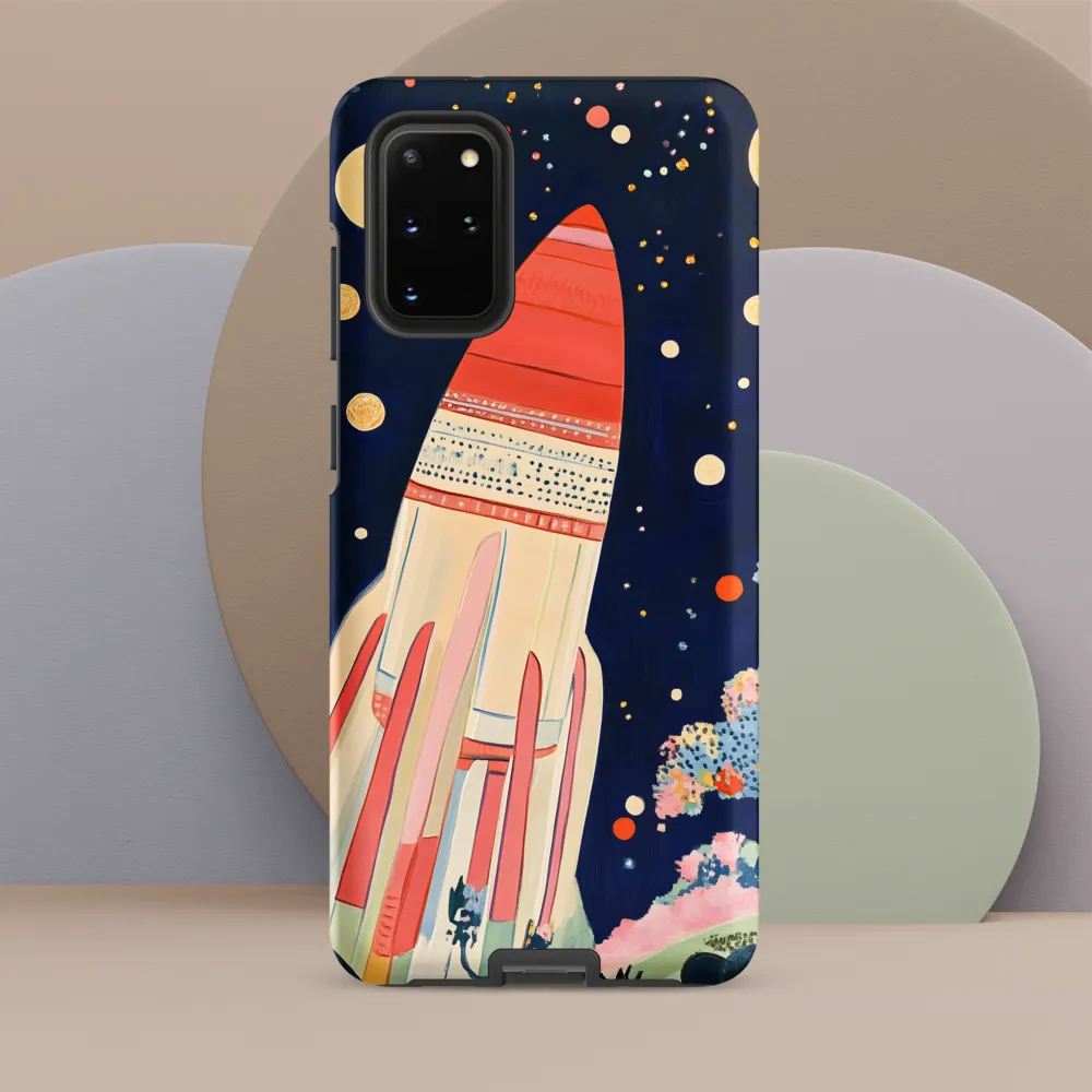 Cosmic Dreams: The Rocket's Journey