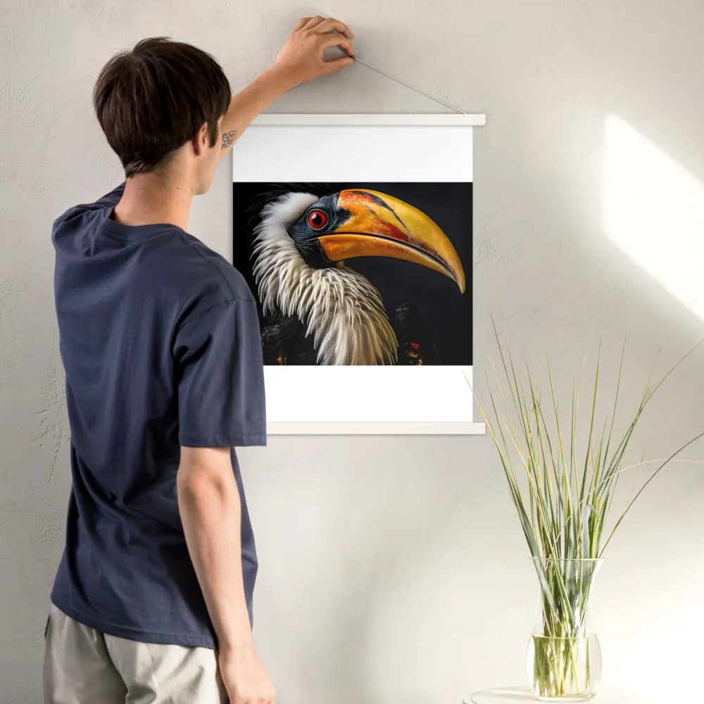 Majestic Hornbill Portrait