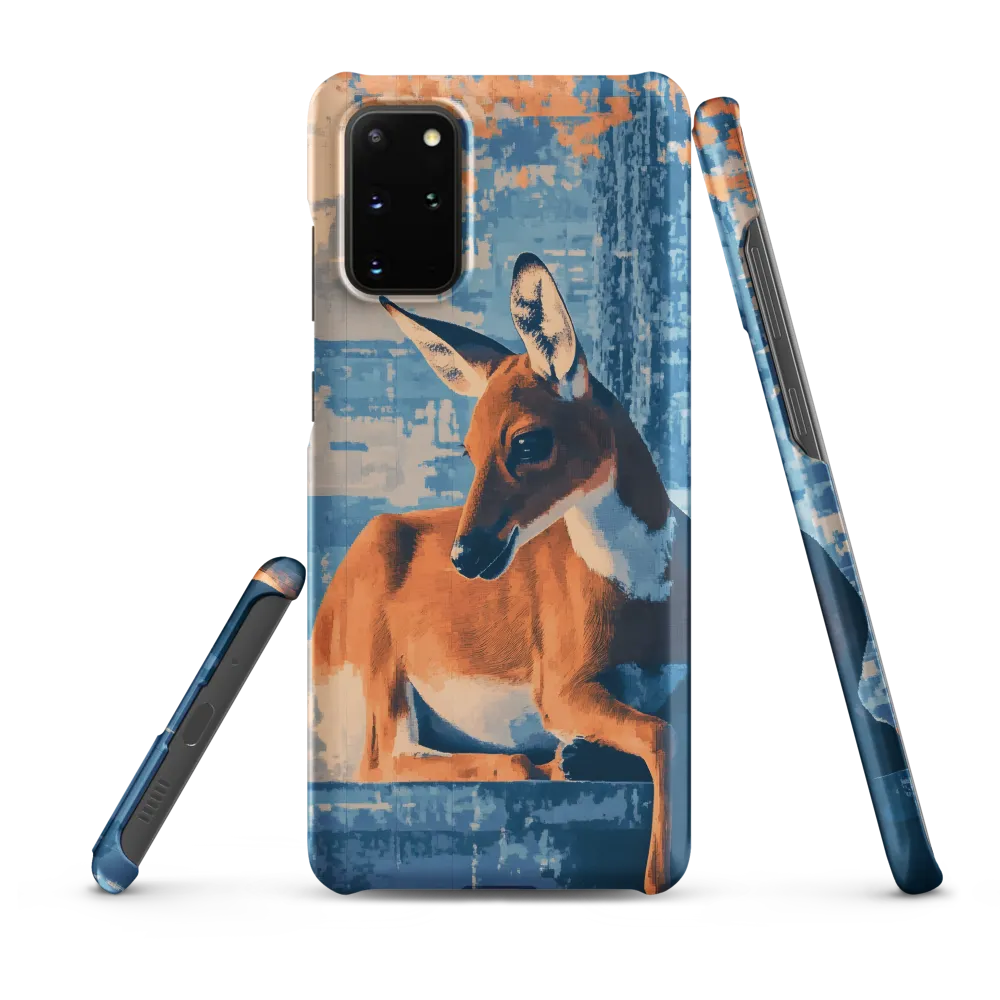 Serenity in Color: The Reclining Deer | Phone Case |  S20 Plus | Snap Case | Matte