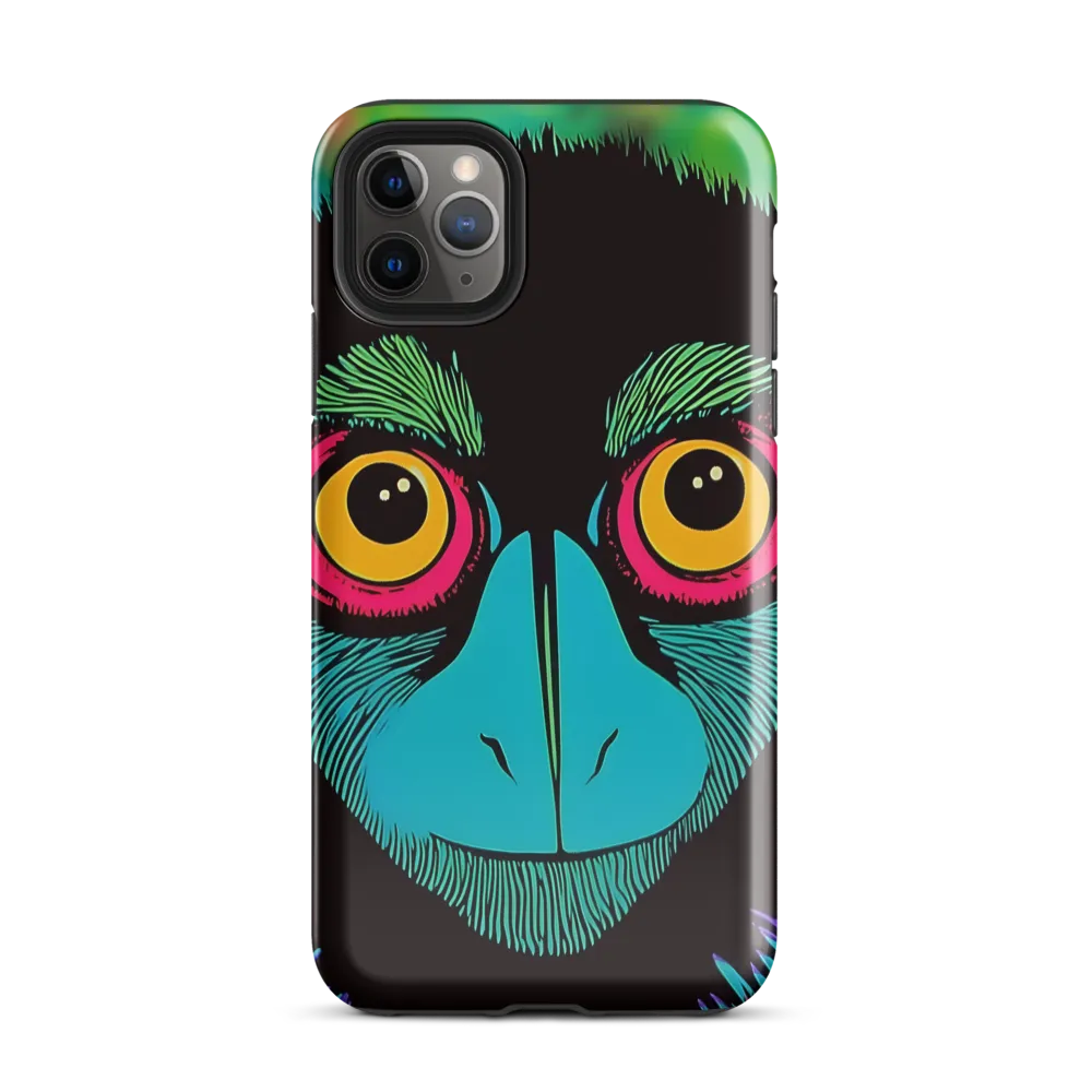 Whimsical Monkey Reflection | Phone Case |  11 Pro Max | Tough Case | Glossy