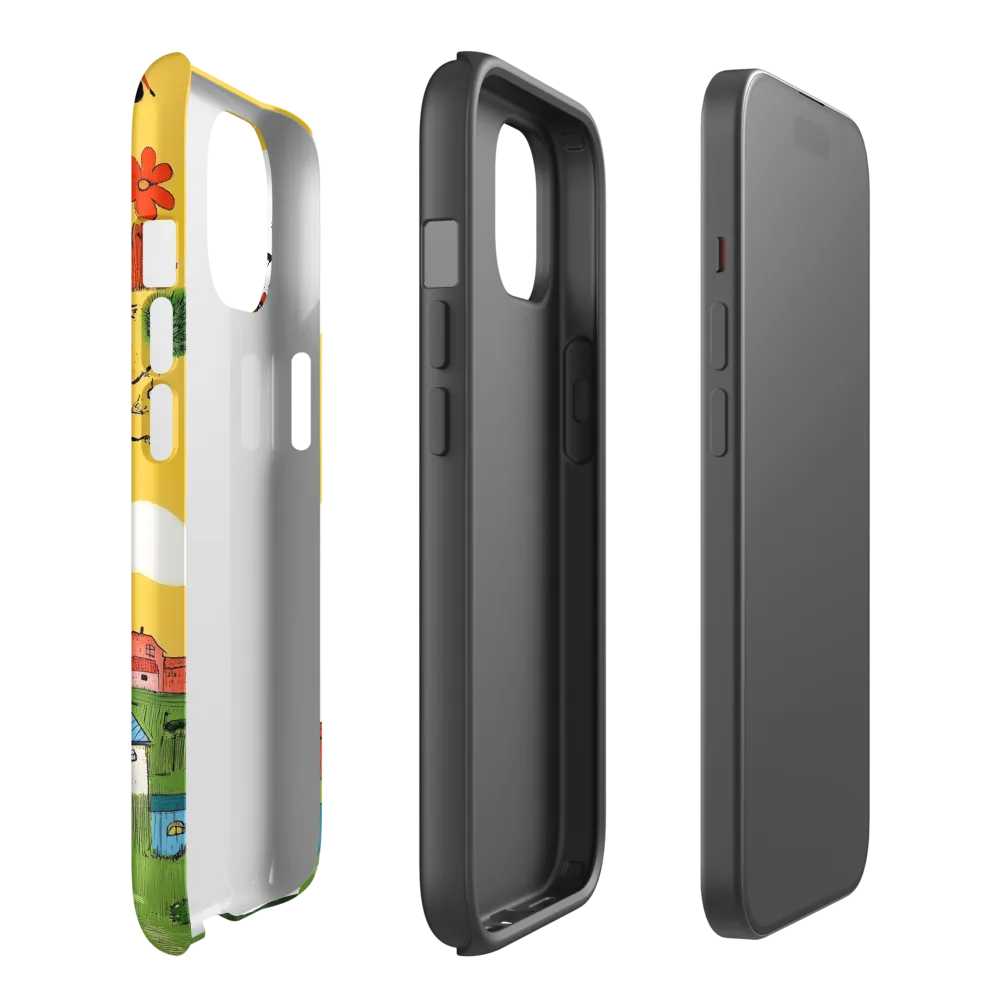Whimsical Blooms of Life | Phone Case |  15 | Tough Case | Matte