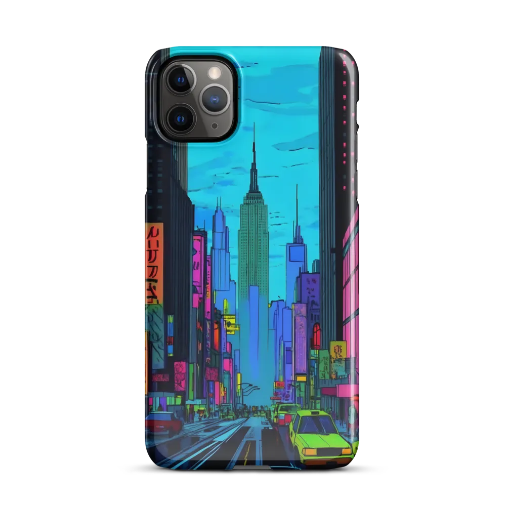 Neon Dreams of the City | Phone Case |  11 Pro Max | Snap Case | Glossy