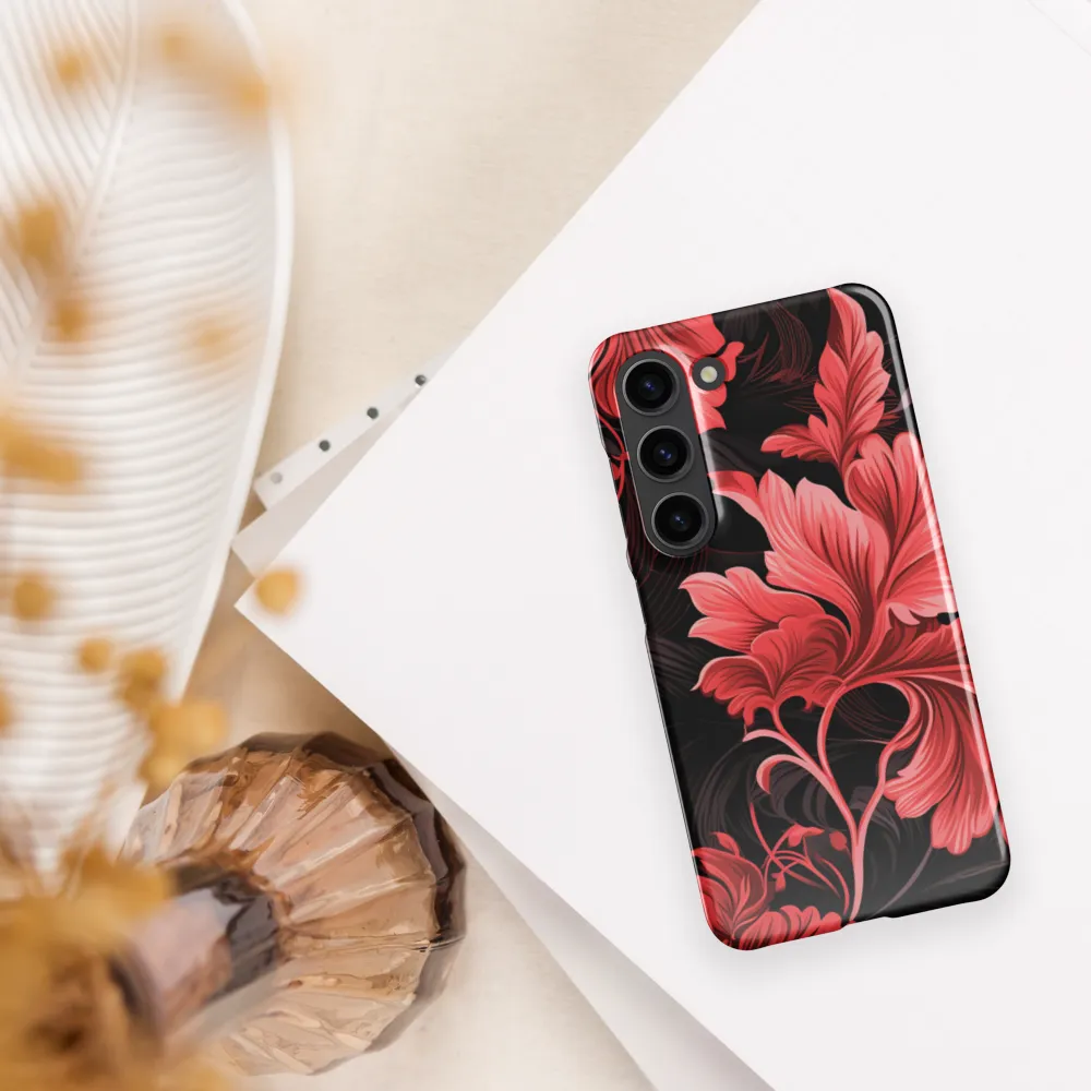Tropical Elegance in Red