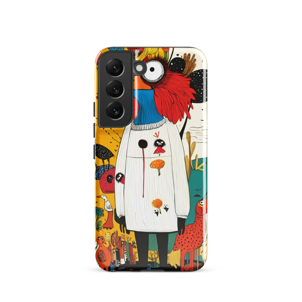 Whimsical Bird's Embrace