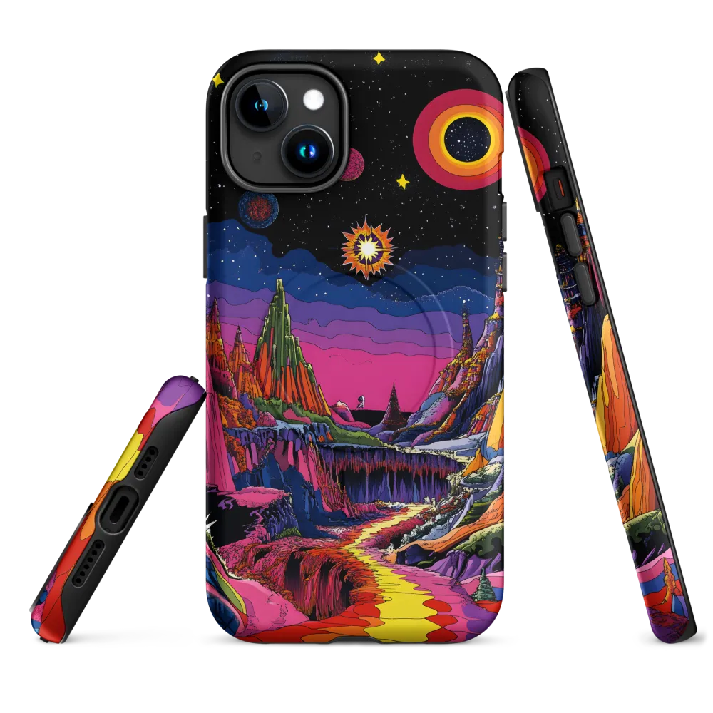 Galactic Wonders: A Journey Through an Alien Landscape