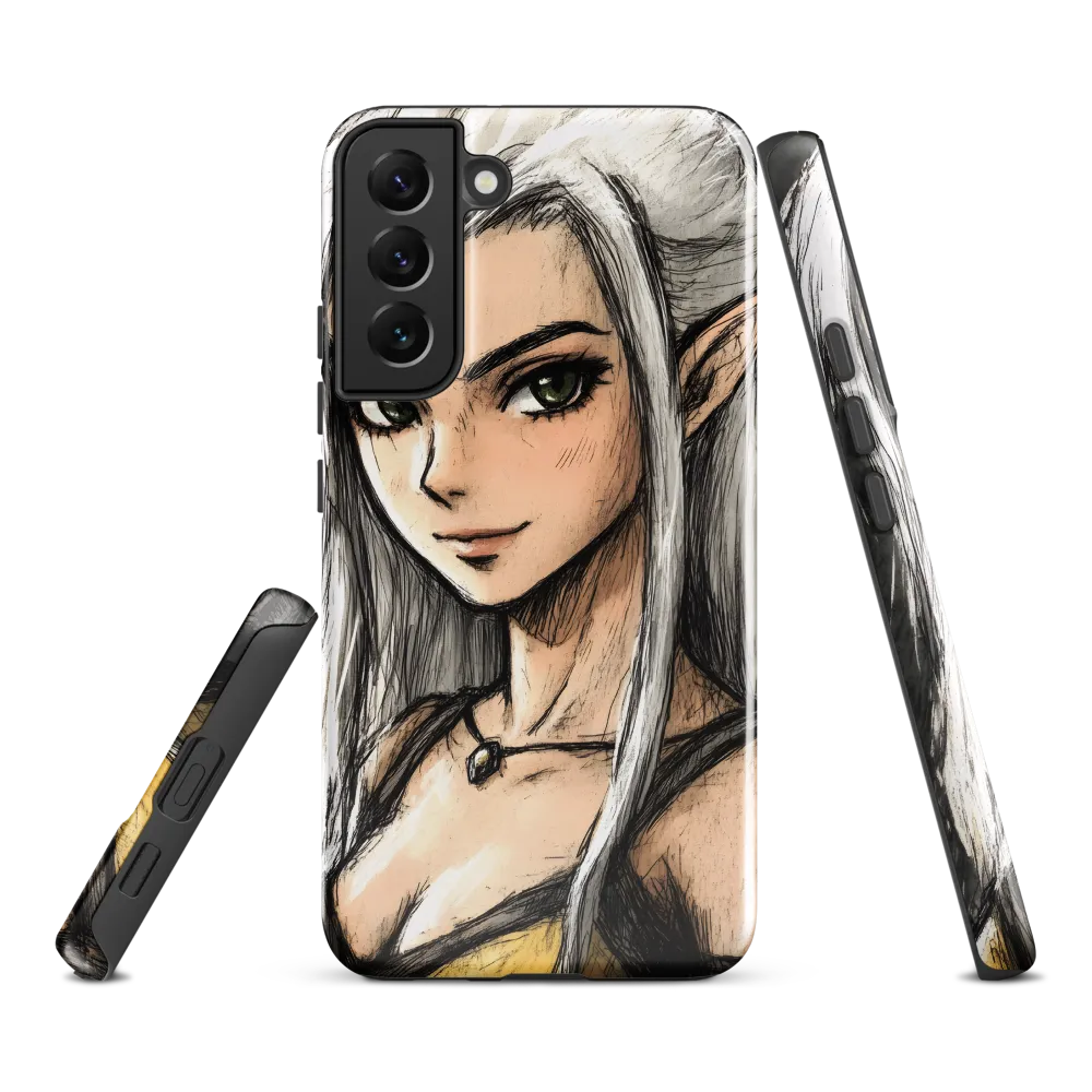 Ethereal Elegance: The Elf's Portrait