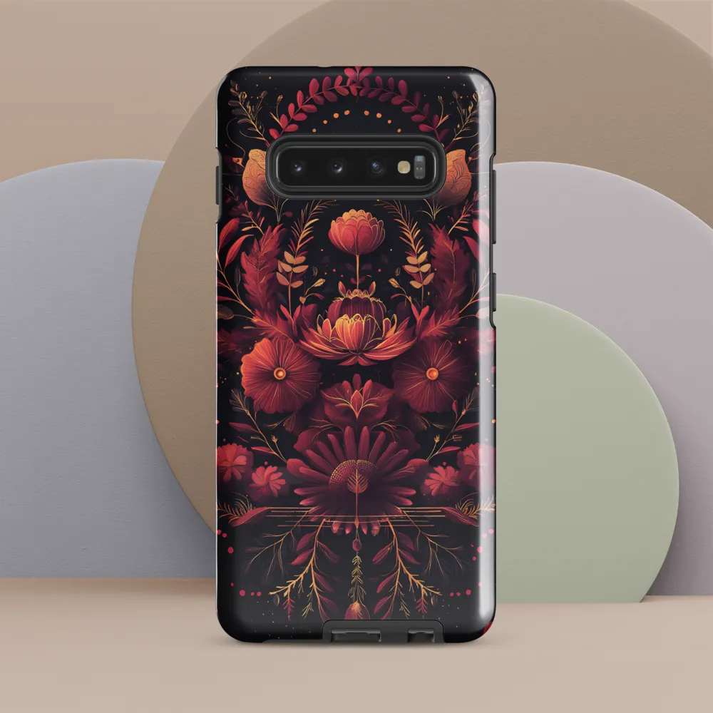 Elegance in Bloom | Phone Case |  S10 Plus | Tough Case | Glossy